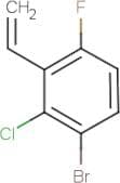3-Bromo-2-chloro-6-fluorostyrene