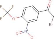 3-Nitro-4-(trifluoromethoxy)phenacyl bromide