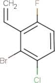 2-Bromo-3-chloro-6-fluorostyrene