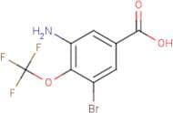 3-Amino-5-bromo-4-(trifluoromethoxy)benzoic acid