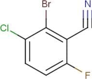 2-Bromo-3-chloro-6-fluorobenzonitrile