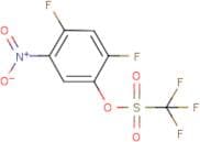 2,4-Difluoro-5-nitrophenyl trifluoromethanesulphonate