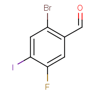 2-Bromo-5-fluoro-4-iodobenzaldehyde