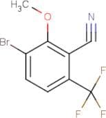 3-Bromo-2-methoxy-6-(trifluoromethyl)benzonitrile