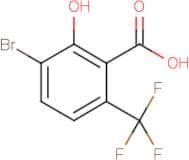 3-Bromo-2-hydroxy-6-(trifluoromethyl)benzoic acid