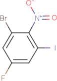 2-Bromo-4-fluoro-6-iodonitrobenzene