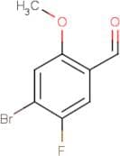 4-Bromo-5-fluoro-2-methoxybenzaldehyde