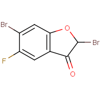 2,6-Dibromo-5-fluorobenzo[B]furan-3(2H)-one