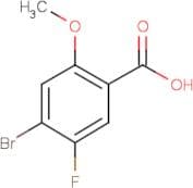 4-Bromo-5-fluoro-2-methoxybenzoic acid