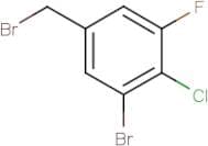 3-bromo-4-chloro-5-fluorobenzyl bromide