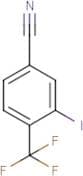 3-Iodo-4-(trifluoromethyl)benzonitrile