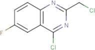 4-chloro-2-(chloromethyl)-6-fluoroquinazoline