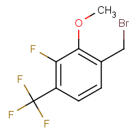 3-Fluoro-2-methoxy-4-(trifluoromethyl)benzyl bromide