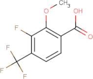 3-Fluoro-2-methoxy-4-(trifluoromethyl)benzoic acid