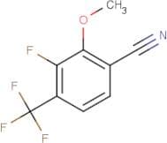 3-Fluoro-2-methoxy-4-(trifluoromethyl)benzonitrile