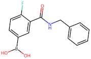3-(Benzylcarbamoyl)-4-fluorobenzeneboronic acid