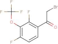 2,4-Difluoro-3-(trifluoromethoxy)phenacyl bromide