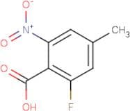 2-Fluoro-4-methyl-6-nitrobenzoic acid