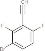 3-Bromo-2,6-difluorophenylacetylene
