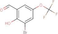 3-Bromo-2-hydroxy-5-(trifluoromethoxy)benzaldehyde