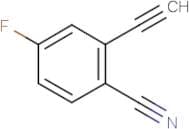 2-Ethynyl-4-fluorobenzonitrile