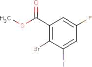 Methyl 2-bromo-5-fluoro-3-iodobenzoate