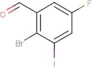 2-Bromo-5-fluoro-3-iodobenzaldehyde