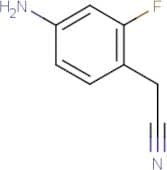 2-(4-Amino-2-fluorophenyl)acetonitrile