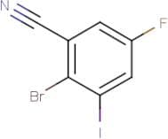 2-Bromo-5-fluoro-3-iodobenzonitrile