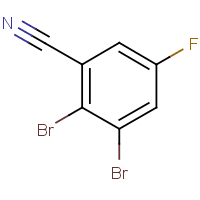 2,3-Dibromo-5-fluorobenzonitrile