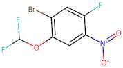 4-Bromo-5-(difluoromethoxy)-2-fluoronitrobenzene