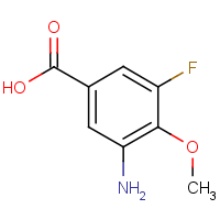3-Amino-5-fluoro-4-methoxybenzoic acid
