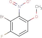 3-Bromo-4-fluoro-2-nitroanisole