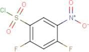 2,4-Difluoro-5-nitrobenzenesulfonyl chloride