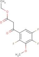 Ethyl 3-oxo-3-(2,4,5-trifluoro-3-methoxyphenyl)propanoate