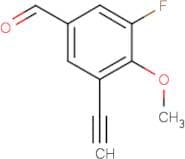 3-Ethynyl-5-fluoro-4-methoxybenzaldehyde