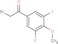 3-Fluoro-5-iodo-4-methoxyphenacyl bromide