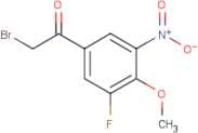 3-Fluoro-4-methoxy-5-nitrophenacyl bromide