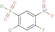 2-Chloro-4-fluoro-5-nitrobenzenesulfonyl chloride