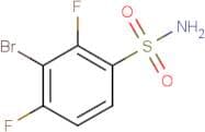 3-Bromo-2,4-difluorobenzenesulfonamide