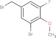 3-Bromo-5-fluoro-4-methoxybenzyl bromide