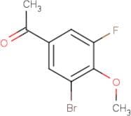 3-Bromo-5-fluoro-4-methoxyacetophenone