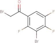 3-Bromo-2,4,5-trifluorophenacyl bromide