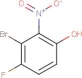 3-Bromo-4-fluoro-2-nitrophenol