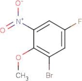 2-Bromo-4-fluoro-6-nitroanisole
