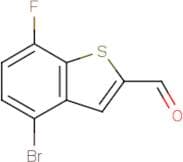 4-Bromo-7-fluorobenzo[b]thiophene-2-carboxaldehyde