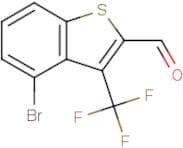 4-Bromo-3-(trifluoromethyl)benzo[b]thiophene-2-carboxaldehyde