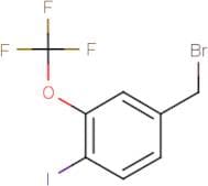 4-Iodo-3-(trifluoromethoxy)benzyl bromide