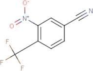 3-Nitro-4-(trifluoromethyl)benzonitrile