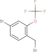 4-Bromo-2-(trifluoromethoxy)benzyl bromide